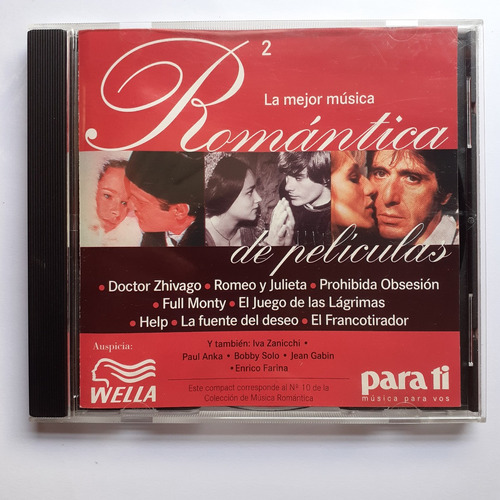 Cd Original - La Mejor Musica Romantica De Peliculas (2)