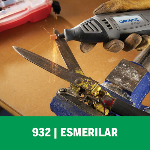 Punta de montaje paralelo de óxido de aluminio 932 3/8 - Dremel