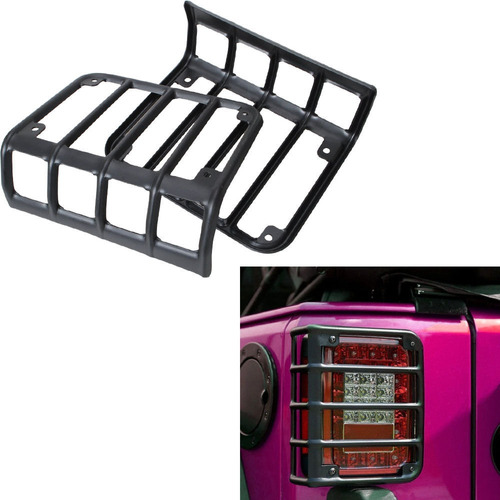 Par Protectores De Calaveras Jeep Wrangler Jk 2007 - 2017