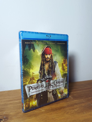 Piratas Del Caribe 4 - Blu-ray - Nueva Y Sellada