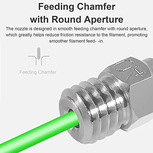 Nozzles 0.4mm Cr6 Se Para Ender 3 V2 / Pro Cr10 V2 V3 Ender