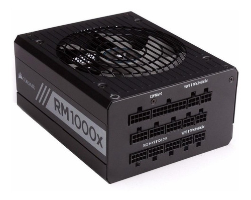 Imagen 2 de 3 de Fuente de poder para PC Corsair RMx Series RM1000x 1000W black 100V/240V