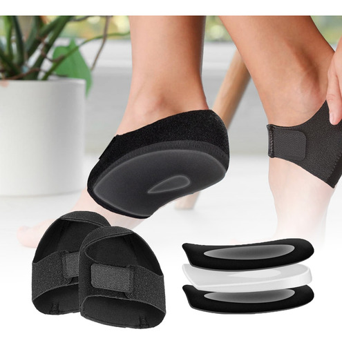 Protectores De Talon Almohadilla Fascitis, Copas Gel Soporte