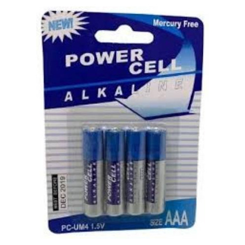 4 Paquetes X 4 Unidades De Pilas Powercell Aaa