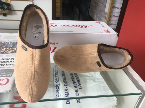 Pantuflas Hornito Corderito Del 35 Al 45 Cerradas Invierno