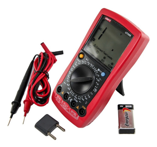 Tester Multímetro Digital Ut58b Ac Dc Temperatura Uni-t Htec