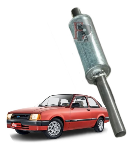 Silenciador Trasero Gmc 500 - Chevette