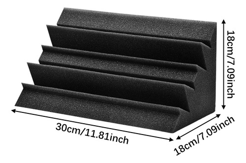 4pcs Paneles De Pared De De Espuma Acústica 30 Cm