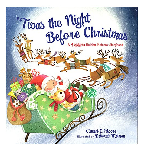 Book : Twas The Night Before Christmas A Highlights Hidden.