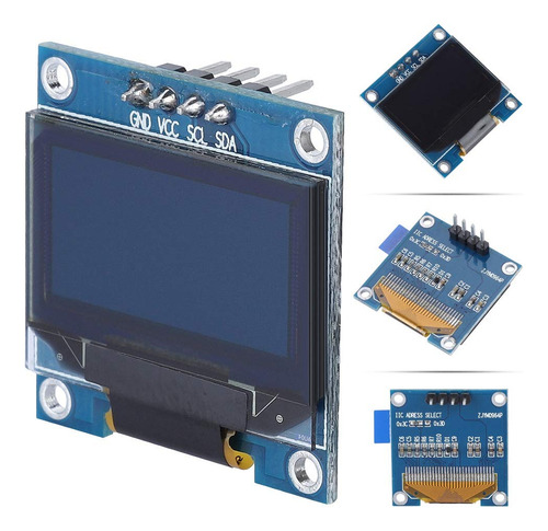 Módulo Lcd Oled 128x64 0.96 Pulgadas I2c Spi 4 Pines