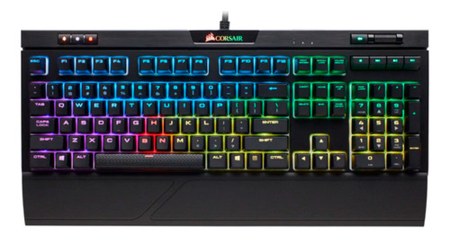 Teclado Corsair Strafe Rgb Mk.2 Cherry Mx Red (sp), Usb 2.0