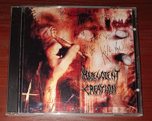 Cd Malevolent Creation Manifestation (2 Cds)