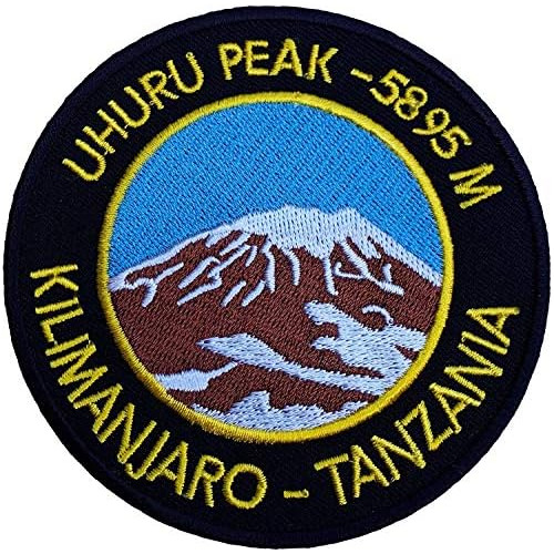 Parche De Hierro Del Monte Kilimanjaro / Insignia De Tr...