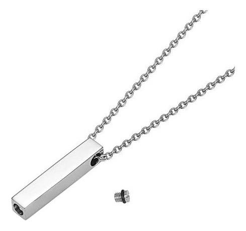 Gisunye Collar De Urna De Cremación Para Cenizas Colgante En