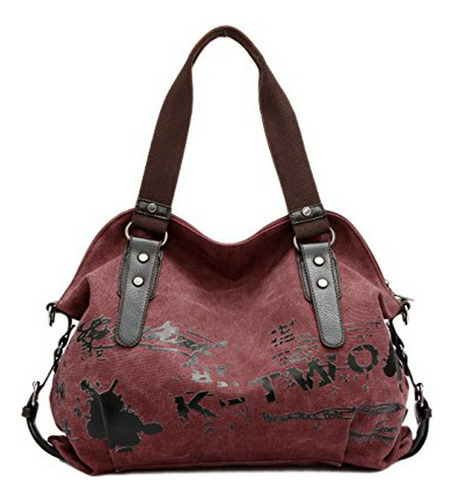 Bolso Vintage Casual De Lona