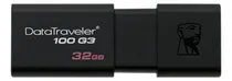 Comprar Memoria USB Kingston DataTraveler 100 G3 DT100G3 32GB 3.0 negro