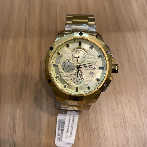 Relógio Seculus Masculino Cronógrafo 20923gpsvda1