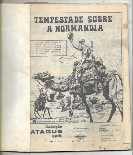 Coleção Ataque Gigante No 7 Editorial Globo Hist De Guerra (Usado)