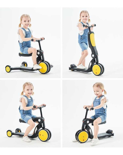 Bicicleta Scooter Correpasillos Andador Niño 5 En 1