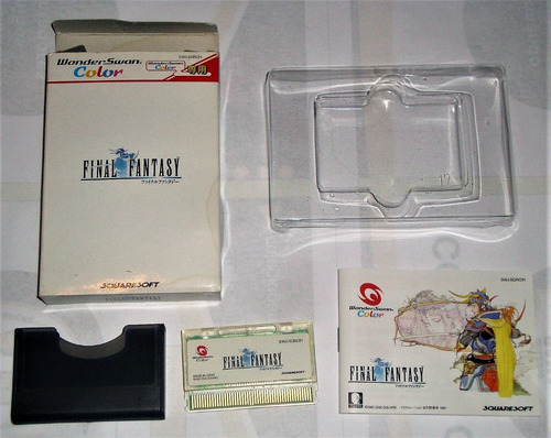Final Fantasy I,iiy Iv Para Tu Consola Wonderswan (mr02023) (Usado)