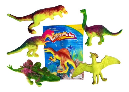 Hidrogel Dinosaurios Gel Biogel Niños X 6 Figuras Grandes