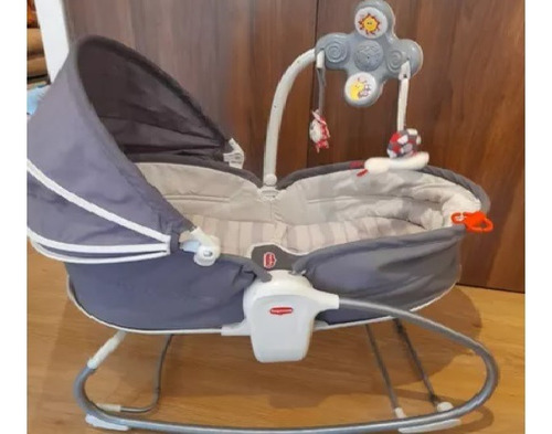 Silla Mecedora Para Bebé Tiny Love Cozy Rocker Napper Gris