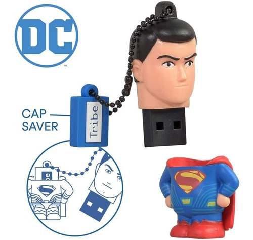 Memoria Usb Superman Liga De La Justicia 32 Gb