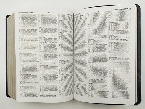 Imagen 9 de 9 de Biblia De Estudio Vida Plena Rvr-1960 Piel Especial Negro