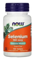 Comprar Selenio Selenium 100mcg 100 Tablets Now Foods -