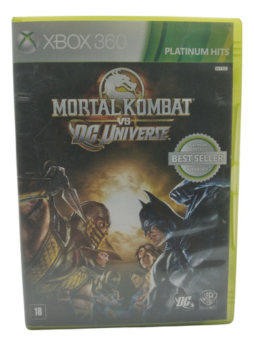 Game Mortal Kombat Vs Dc Universe Original Xbox 360 Físico