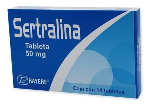 Sertralina 14 Tabletas 50mg