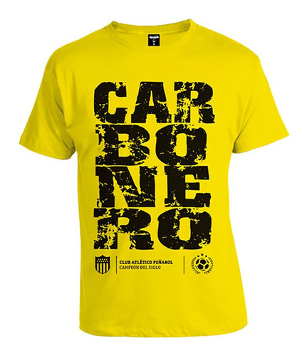 Camiseta Peñarol Carbonero Amarillo Oficial Disershop