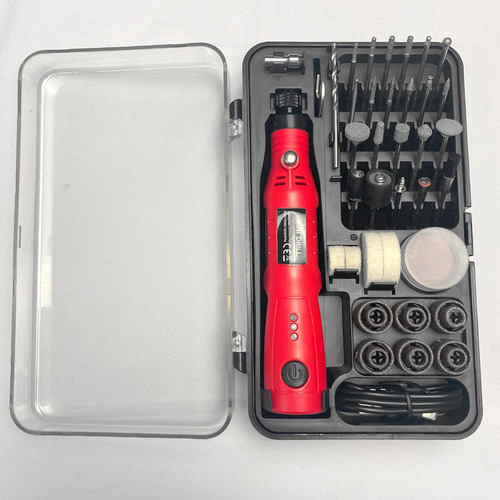 Kit Mini Retífica Portátil Multifuncional 78 Em 1 Sem Fio