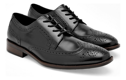 Zapato Vestir De Hombre Christian Gallery Negro 124-910