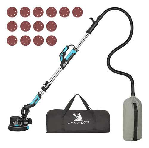 Drywall Sander, Electric Pole Wall Sander With Vacuum A...