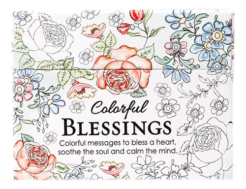 Book : Colorful Blessings Cards To Color And Share -...