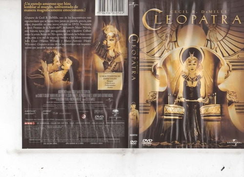 Cleopatra - Dvd Original - Buen Estado