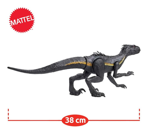 Imagem 5 de 9 de Dinossauro Articulado Indoraptor Jurassic World Mattel Fny45