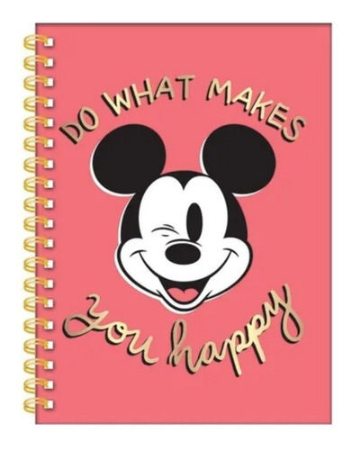 Cuaderno A5 Mooving Tapa Dura X 80 H. Rayadas 16 X 21 Modelo De Tapa Mickey 1205121