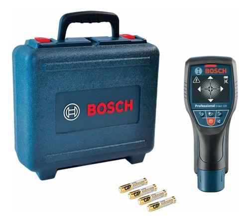 Escáner De Detección De Pared Y Piso Bosch D-tect120, 4 Aa Y