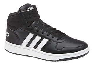 tenis adidas cano alto masculino preto