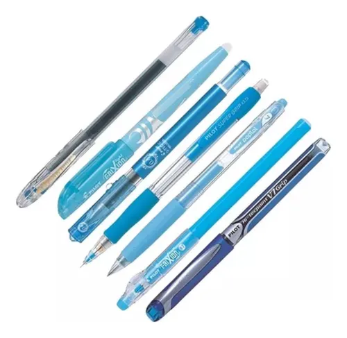 Set Pilot Azul 7 Unidades Variedad