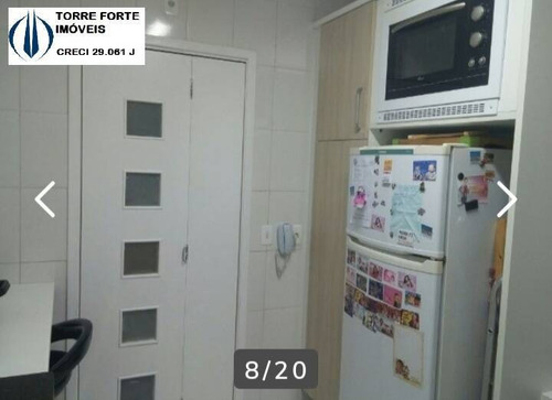 Imagem 10 de 15 de Lindo Apartamento Com 3 Dormitórios E 2 Vagas No Jardim Guairacá - 1865
