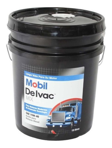Aceite Mobil Delvac Mx 15w40 Balde 19 Litros