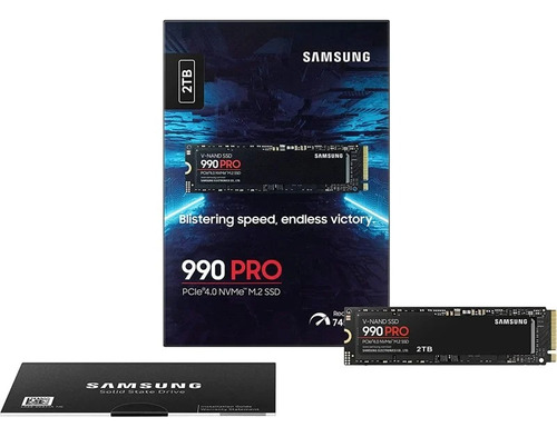 Disco Duro Samsung 990 Pro 2tb Ssd Pcie 4.0 Nvme M.2 Ps5