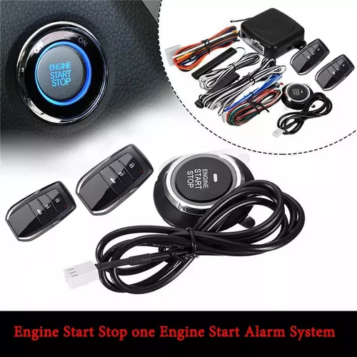 Alarma coche Mando a distancia Kit start stop PKE con presencia y arranque  a distancia Stop Keyless entry Sistema alarma arranque motor Pulsador start  stop alarma coche arranque a distancia - AliExpress