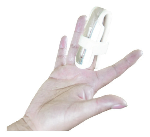Tampa de dedo de alumínio semirrígida Tynor F02 Tynor Splint Splint Size Ch