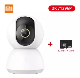 Monitor De Seguridad Xiaomi Smart Camera 2k 1296p Con Tarjet