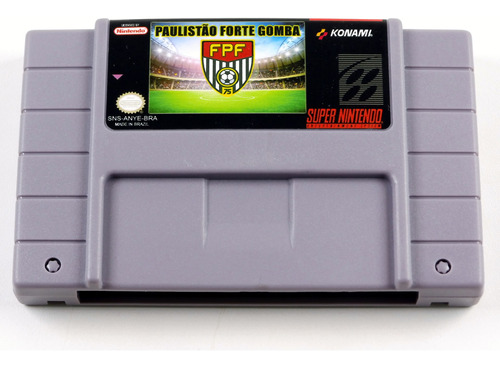 Paulistão Forte Bomba Super Nintendo Snes