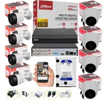 Comprar Cámaras De Seguridad Kit Cctv 1080p Dahua Dvr 8ch+8 Cámaras